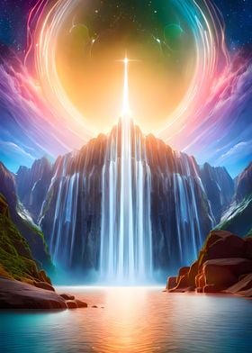 Divine waterfall