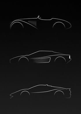 Ferrari blueprint