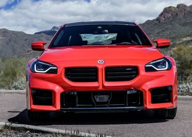 Bmw m2 COOL SPORT RED CAR 