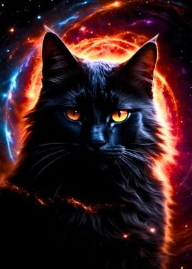 Space Black Cat