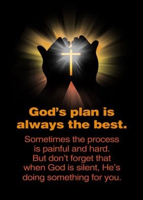 God Plan The Best Poster