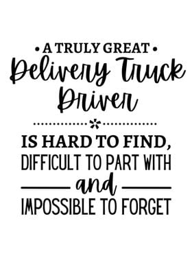 delivery truck driver 