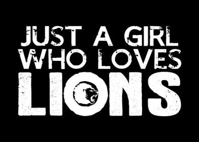 Lion Love Girl Mane Tamer