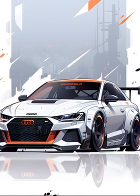 Audi RS8 Sport Race Car