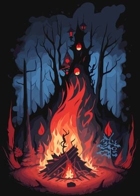 The Mountain Campfire