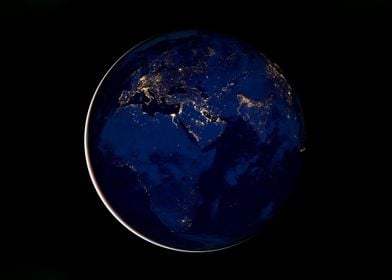 earth seen from space