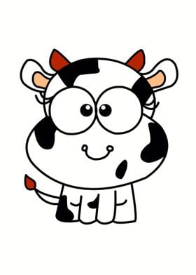  cow baby cute animal