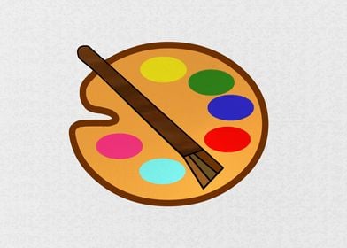 Artist Paint Palette2