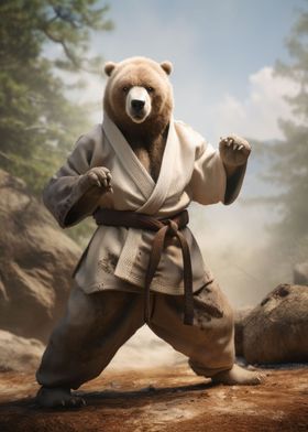 Karate Bear