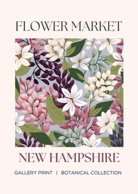 NEW HAMPSHIRE flower marke