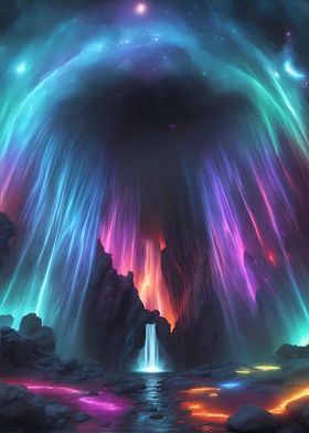 Waterfall nebula