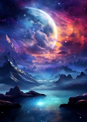 Nature and Galaxy Fantasy