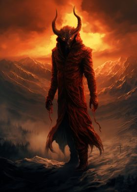 Mysterious Devil Portrait