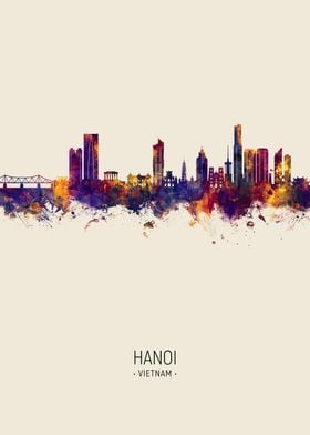 Hanoi Skyline Vietnam