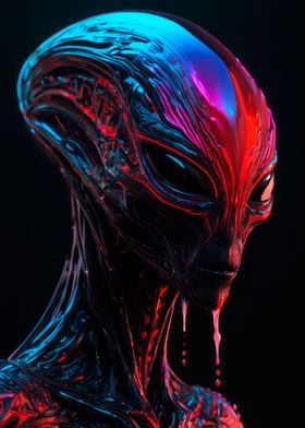 portrait of alien 