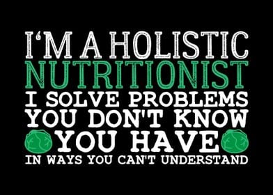 Holistic Nutritionist Joke