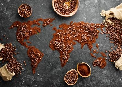 Coffee map