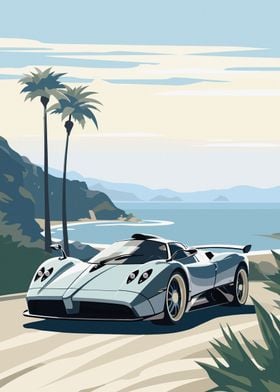 Pagani Zonda R Evo Art