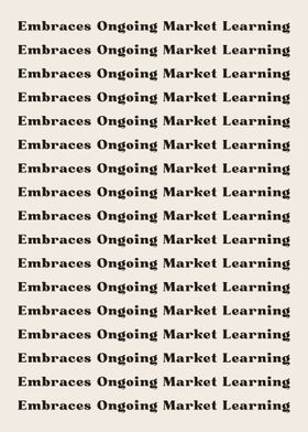 Embraces Ongoing Market Le