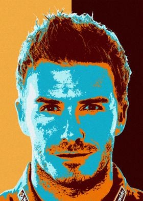 David Beckham Portrait