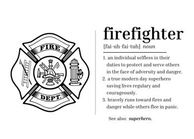 definition firefighter 