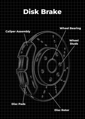 Disk Brake drawing