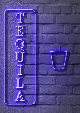 A Neon Tequila Sign