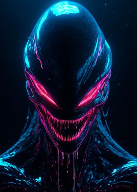 portrait of alien shapeshi