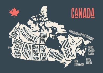 Canada map