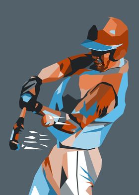 Baseball Pop Art