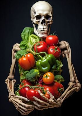 Vegetarian Skeleton Fun 02