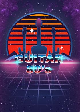 Guitar Retro 80s