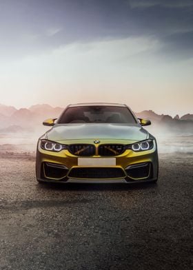 CAR BMW F80 M3 GOLD