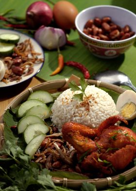 Nasi Lemak Malaysia