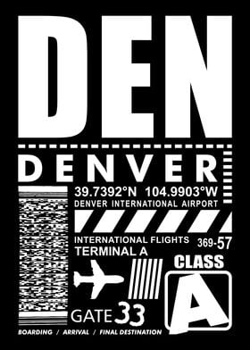 Denver Airport DEN