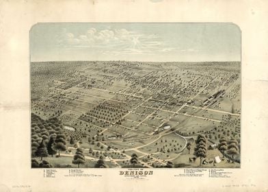 Denison Texas 1876