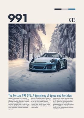 Snowy Porsche GT3