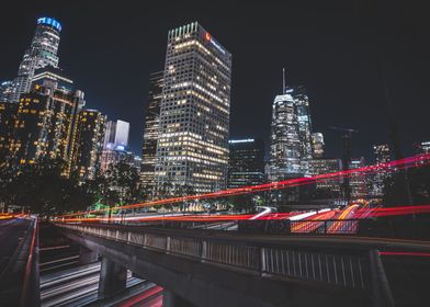 Los Angeles Downtown Night