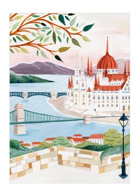 Budapest Hungary Art Print