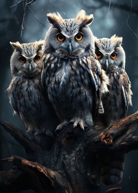 Owl Triplets