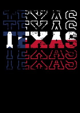 Texas blue red and white