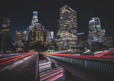 Los Angeles Downtown Night
