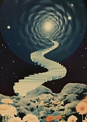 Stairs Mountain to Cosmos