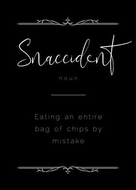 Snack accident definition