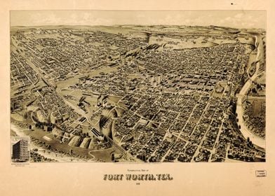 Fort Worth Texas 1891