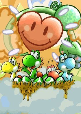 Fly with yoshi