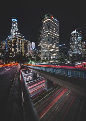 Los Angeles Downtown Night