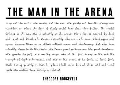 The Man in the Arena