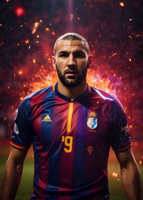 Karim Benzema Poster