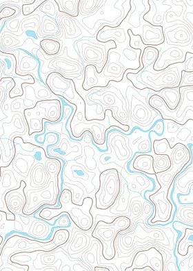 Topography Background